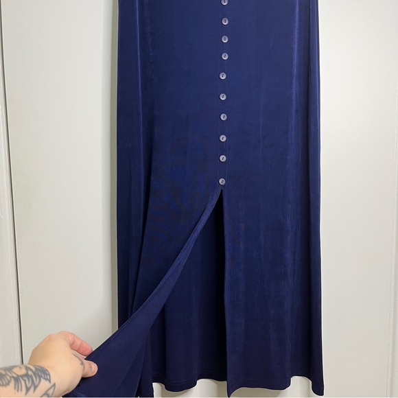 Vintage Matching Button Up Blouse & Skirt Set - Picture 7 of 13